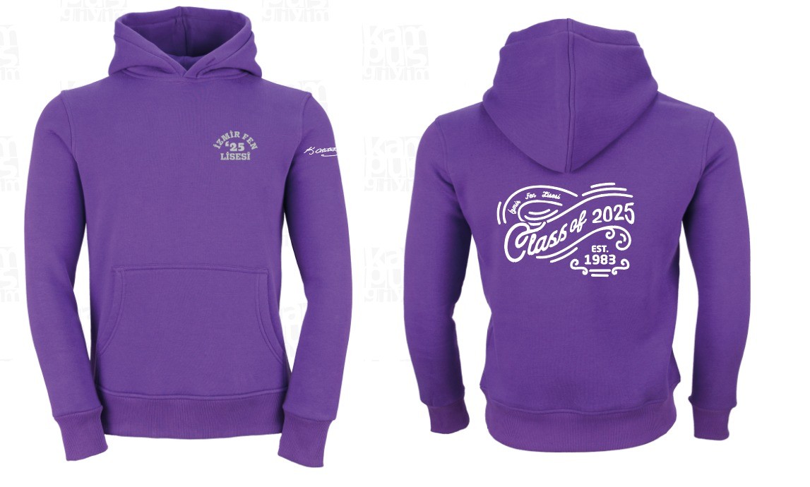 İzmir Fen Lisesi Hoodie & T-shirt Pack Class of 2025