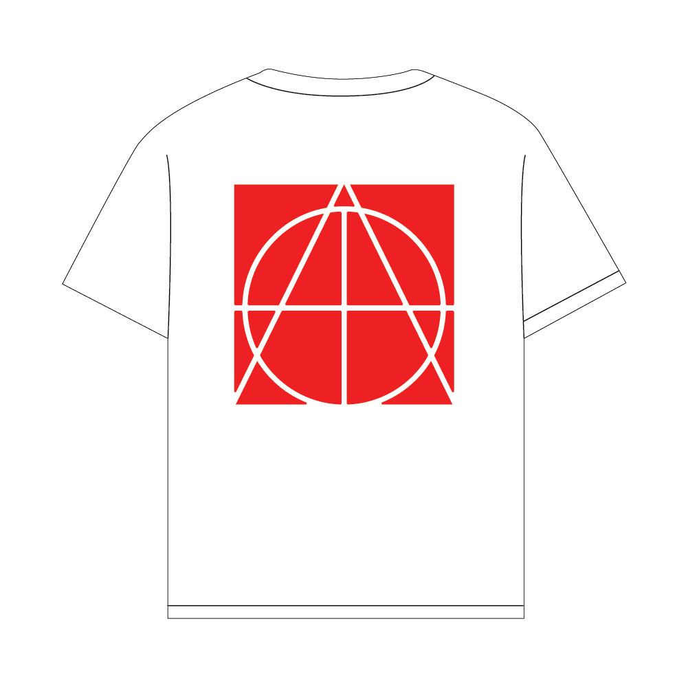 Tev İnanç Ön arka baskılı T-shirt