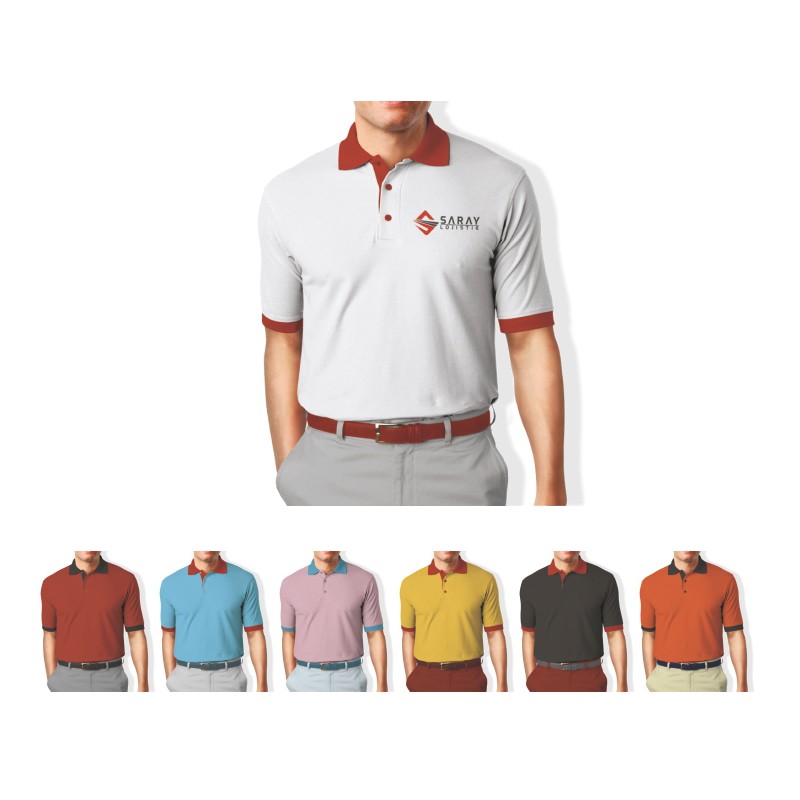 KP02104-1060 Polo Yaka T-Shırt (145 Gr.)