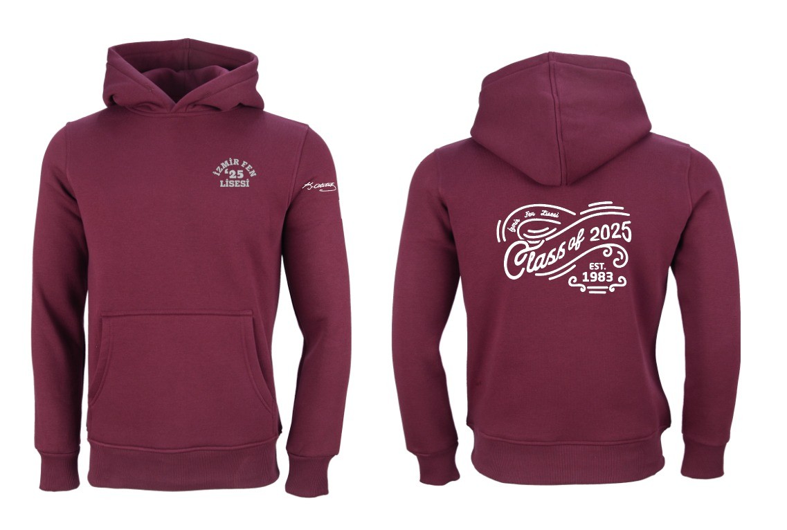 İzmir Fen Lisesi Hoodie & T-shirt Pack Class of 2025