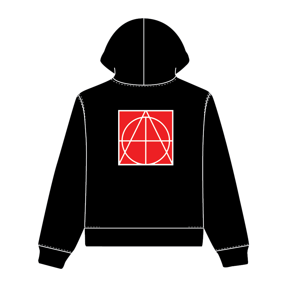 Tev İnanç ön nakış arka baskı zıpper