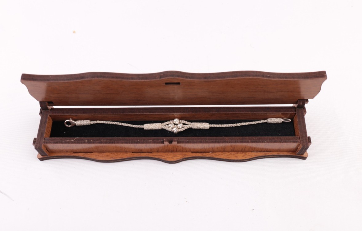 Trabzon Meslek Yüksek Okulu - 925 Ayar Gümüş Bileklik