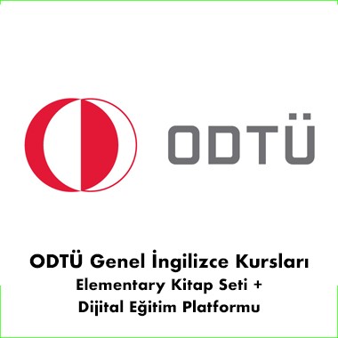 ODTÜ Genel İngilizce Kursları - Elementary Kitap Seti + Dijital Eğitim Platformu